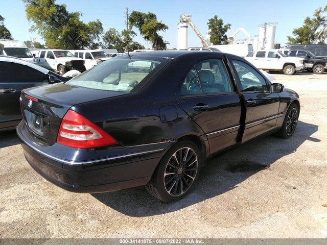 2001 MERCEDES-BENZ C CLASS VIN: WDBRF64J01F093983