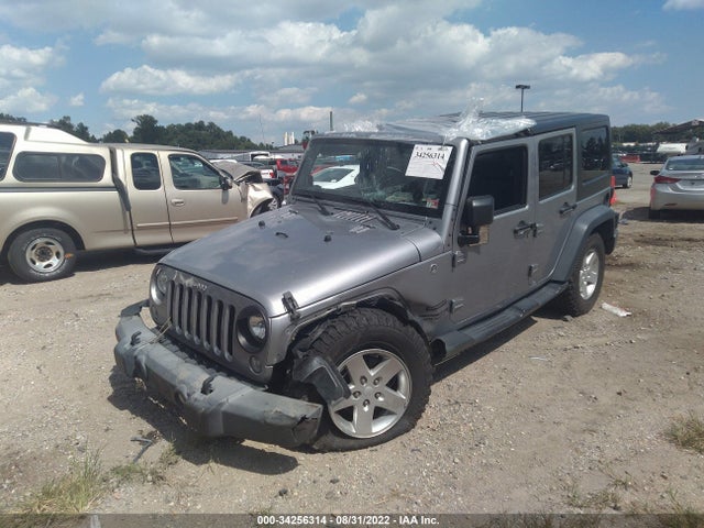 2016 JEEP WRANGLER UNLIMITED SPORT VIN: 1C4HJWDG8GL145533