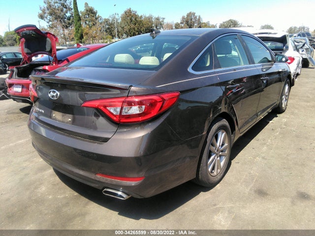 Hyundai Sonata 2.4l Se 2015 5NPE24AF7FH199800 Image 4