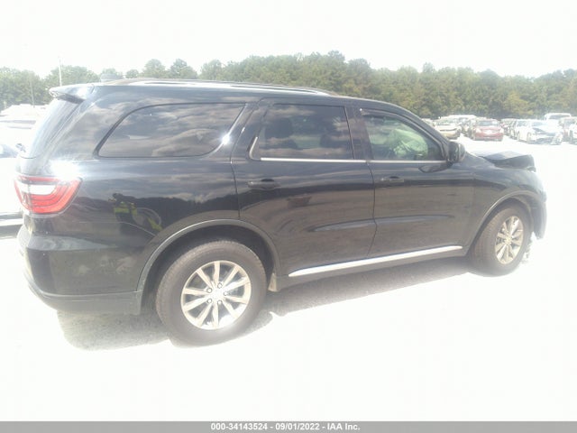 2017 DODGE DURANGO SXT VIN: 1C4RDJAG2HC780994