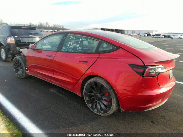 Tesla Model 3 Performance 2021 5YJ3E1EC2MF050834 Image 4