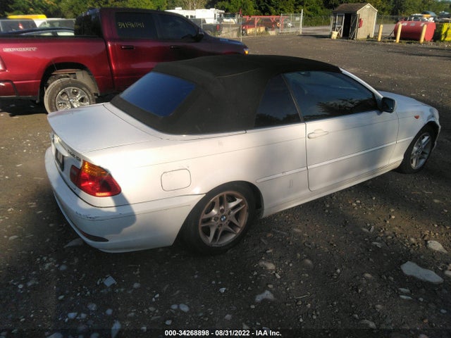 2004 BMW 3 SERIES 325CI VIN: WBABW33444PL27812