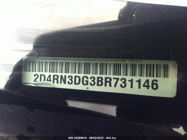 Dodge Grand Caravan Mainstreet 2011 2D4RN3DG3BR731146 Image 10
