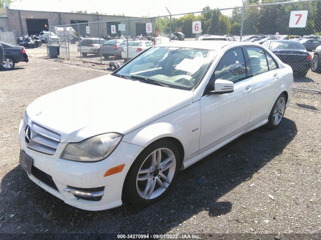 2012 MERCEDES-BENZ C-CLASS C 250 VIN: WDDGF4HB7CA675309