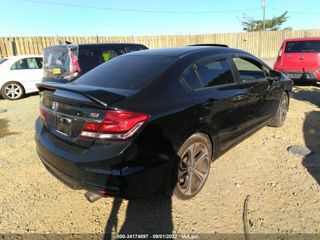 2015 HONDA CIVIC SEDAN SI VIN: 2HGFB6E54FH709273