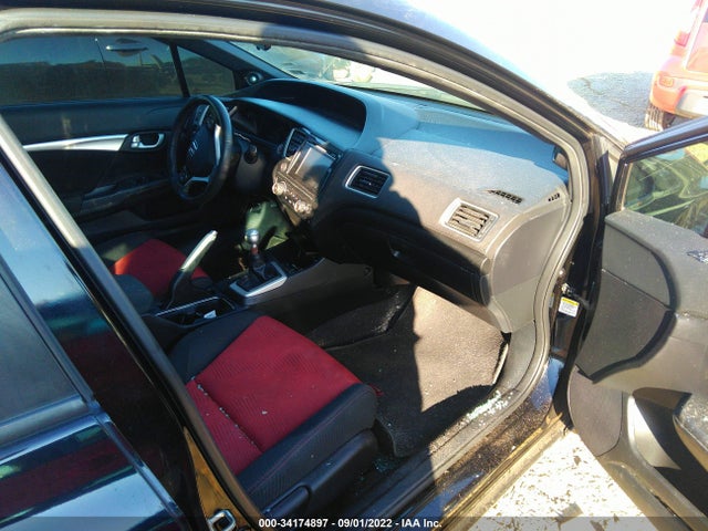 2015 HONDA CIVIC SEDAN SI VIN: 2HGFB6E54FH709273