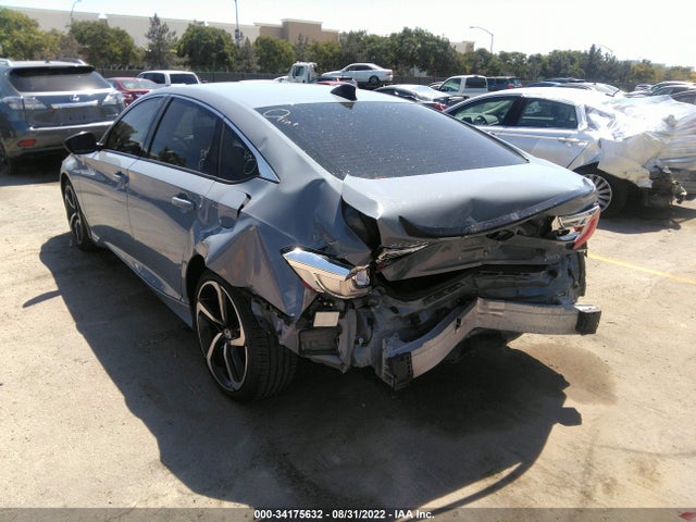 2021 HONDA ACCORD SEDAN SPORT VIN: 1HGCV2F36MA002610