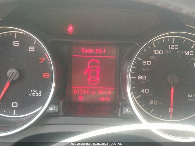 2011 AUDI A5 2.0T PREMIUM PLUS VIN: WAUJFAFH7BN004829