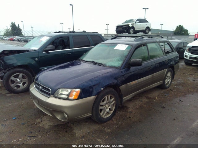 2003 SUBARU LEGACY WAGON OUTBACK VIN: 4S3BH665236640946