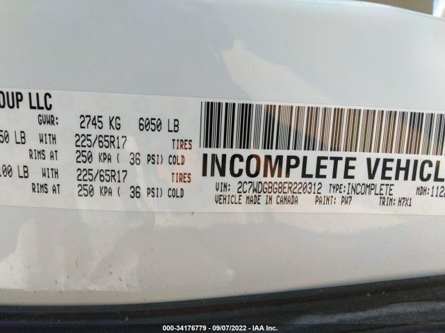 Dodge Grand Caravan Se 2014 2C7WDGBG8ER220312 Image 9