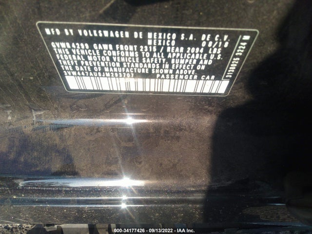 2018 Volkswagen Golf GTI, VIN: 3VW447AU8JM293707