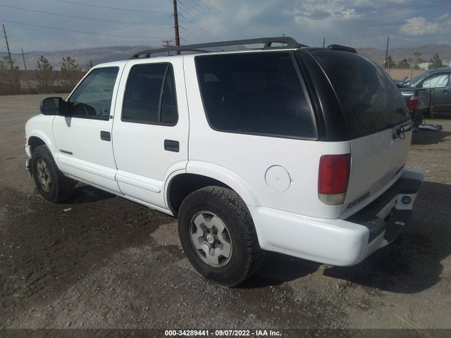 2002 CHEVROLET BLAZER LS VIN: 1GNDT13W42K132336