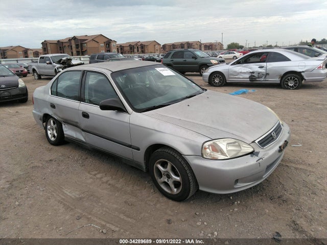 1999 HONDA CIVIC LX VIN: JHMEJ6670XS004170