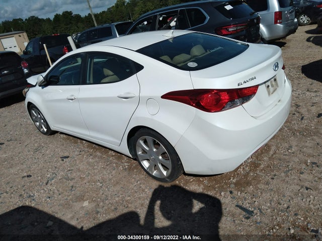 2013 HYUNDAI ELANTRA LIMITED VIN: 5NPDH4AE5DH343259