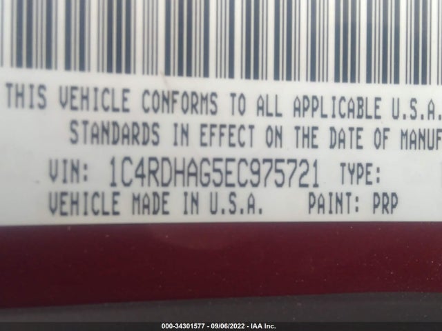Dodge Durango Sxt 2014 1C4RDHAG5EC975721 Image 10