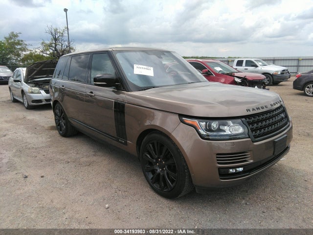 2016 Land Rover Range Rover, VIN: SALGS3EF9GA257467