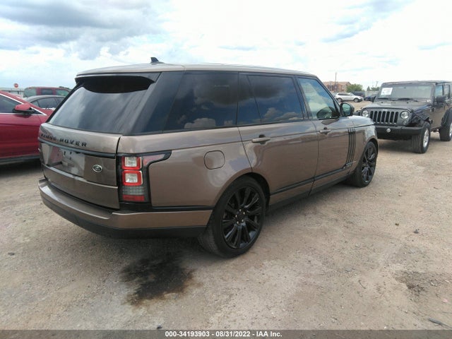 2016 Land Rover Range Rover, VIN: SALGS3EF9GA257467