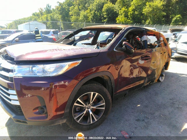 Toyota Highlander Le 2019 5TDBZRFH5KS994287 Image 2