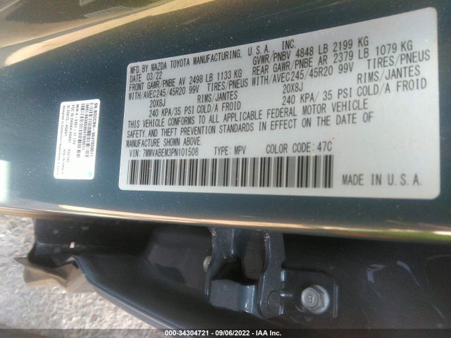 2023 Mazda CX-50, VIN: 7MMVABEM3PN101508