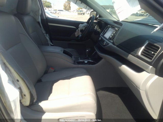 2019 TOYOTA HIGHLANDER SE/XLE VIN: 5TDKZRFH8KS551017