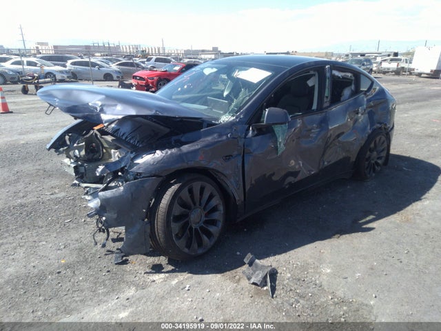 Tesla Model Y 2022 7SAYGDEF4NF493485 Image 2