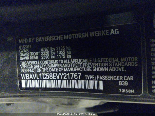 WBAVL1C58EVY21767 BMW X1 Xdrive28i