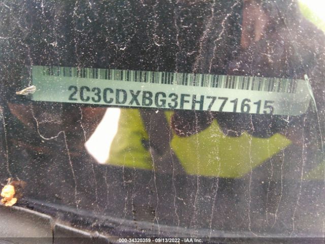 2C3CDXBG3FH771615 Dodge Charger Se