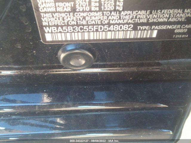 WBA5B3C55FD548082 BMW 5 Series 535i Xdrive