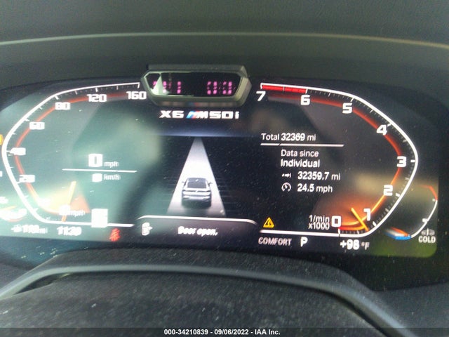 2021 BMW X6, VIN: 5UXCY8C04M9E32495