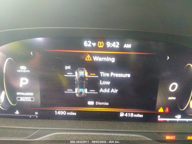 2022 Infiniti QX60, VIN: 5N1DL1FS6NC338656