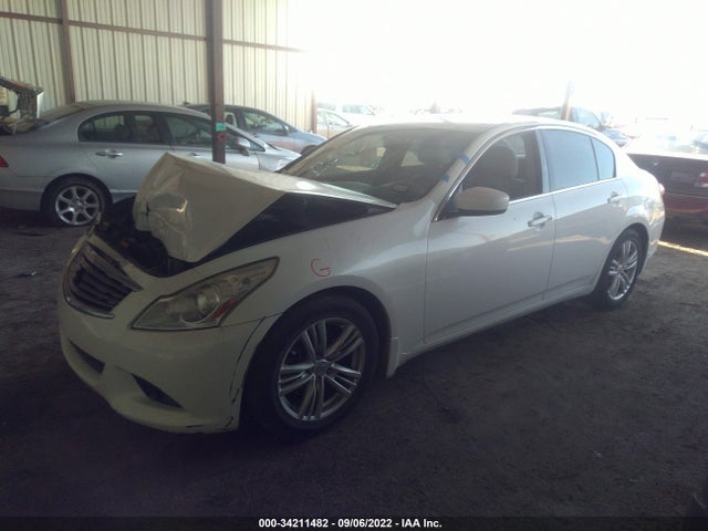 2010 INFINITI G37 SEDAN JOURNEY VIN: JN1CV6AP5AM402137