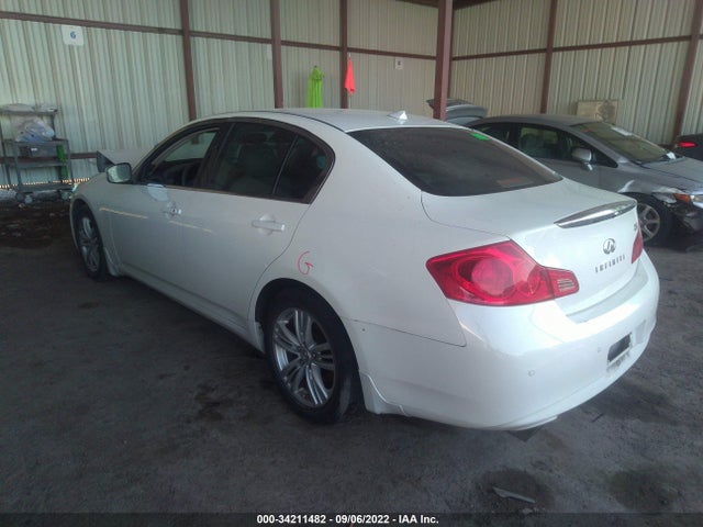 2010 INFINITI G37 SEDAN JOURNEY VIN: JN1CV6AP5AM402137