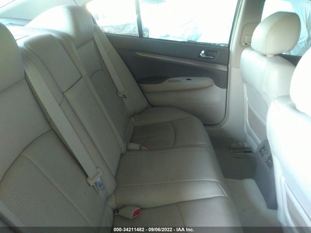 2010 INFINITI G37 SEDAN JOURNEY VIN: JN1CV6AP5AM402137