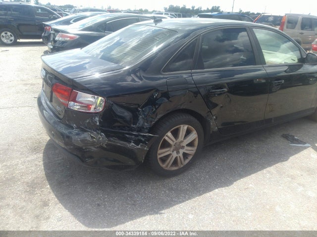 2011 AUDI A4 2.0T PREMIUM VIN: WAUAFAFLXBN044455