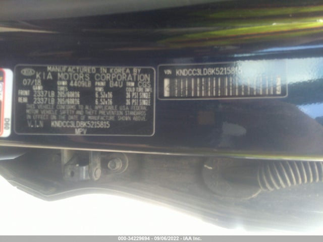2019 Kia Niro, VIN: KNDCC3LD8K5215815