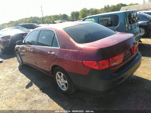 2005 HONDA ACCORD SDN EX/EX-L WITH NAVI VIN: 1HGCM56715A042229