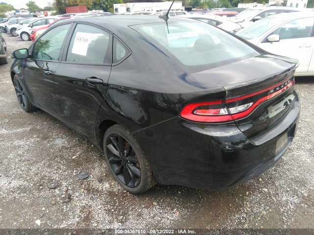 2016 DODGE DART SXT SPORT BLACKTOP VIN: 1C3CDFFA4GD791516