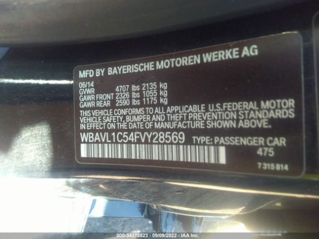WBAVL1C54FVY28569 BMW X1 Xdrive28i