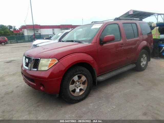 2006 NISSAN PATHFINDER SE VIN: 5N1AR18W86C665322