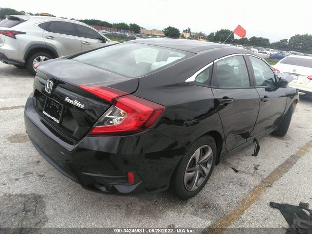 Honda Civic Lx 2019 2HGFC2F60KH550047 Image 4