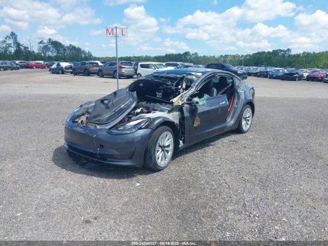 2022 TESLA MODEL 3 5YJ3E1EB0NF124664 Photo 1