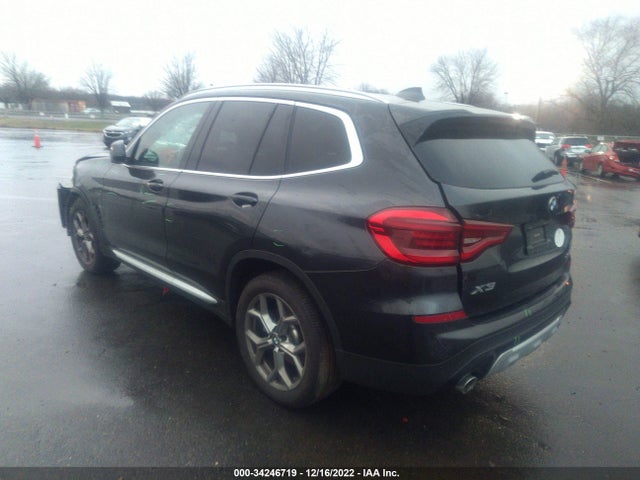 BMW X3 Xdrive30i 2021 аукцион фото