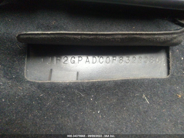 2015 SUBARU XV CROSSTREK PREMIUM VIN: JF2GPADC0F8322086
