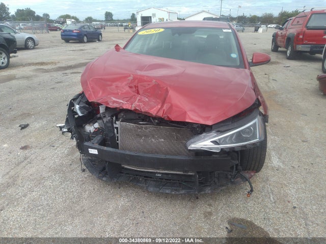 2020 HYUNDAI ELANTRA SEL VIN: 5NPD84LF1LH514349
