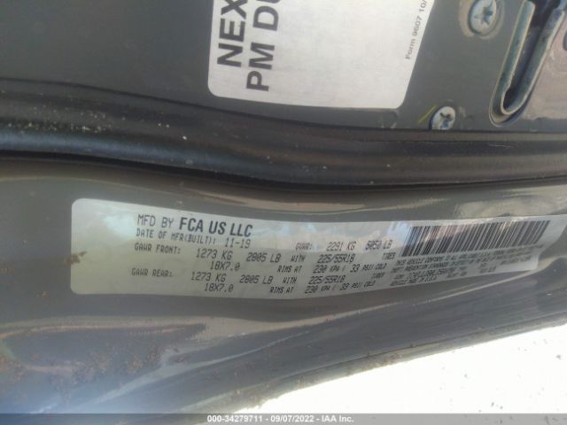 1C4PJLDB0LD560798 Jeep Cherokee Limited