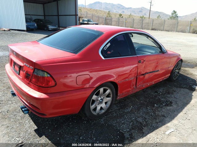 2001 BMW 3 SERIES 325CI VIN: WBABN334X1JW49744