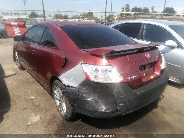 2008 HONDA CIVIC CPE SI VIN: 2HGFG21568H700917
