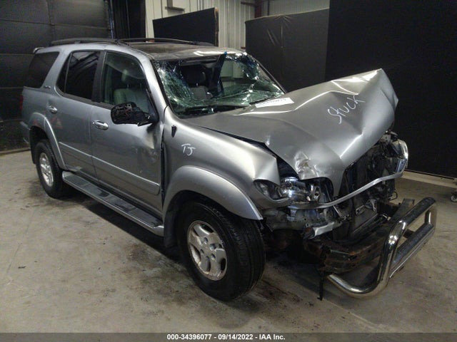 2002 TOYOTA SEQUOIA LIMITED VIN: 5TDBT48A12S134276