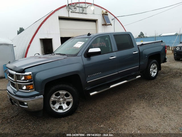2014 CHEVROLET SILVERADO 1500 LT VIN: 3GCUKREC5EG338595