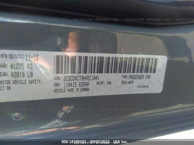 Dodge CHARGER R/T 2017 2C3CDXCT9HH511041 Image 9
